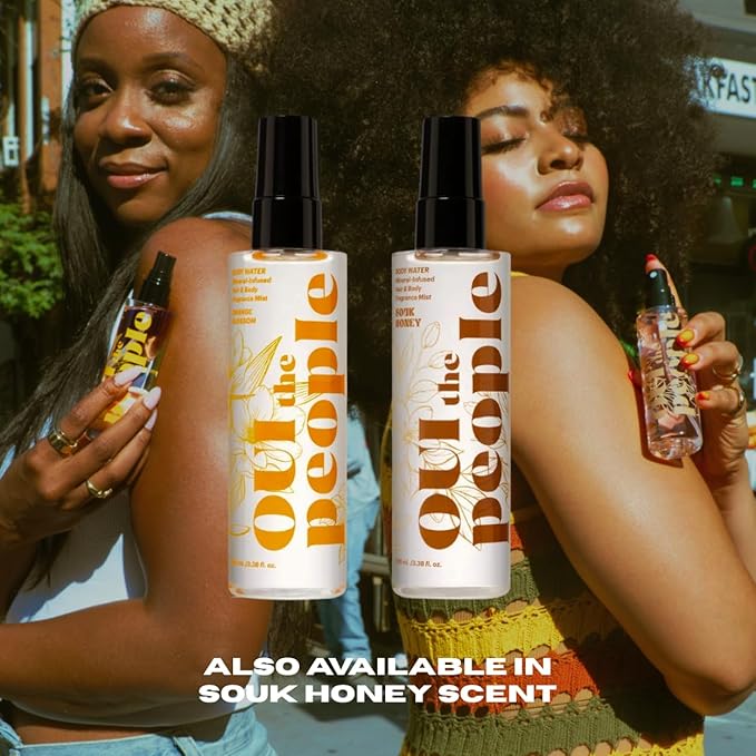 OUI the People BODY WATER, Orange Blossom Mineral-Infused Hair & Body Spray Fragrance Mist, Hydrating Hair Perfume for Women, Moisturizing Body Mist for Women