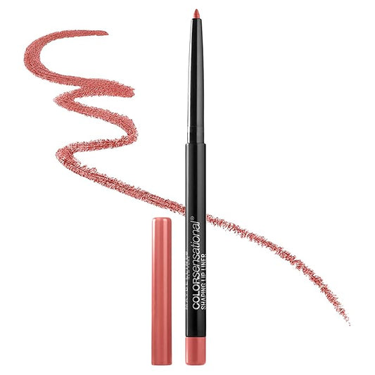 Maybelline Color Sensational Shaping Lip Liner with Self-Sharpening Tip, Magnetic Mauve, Mauve Pink, 1 Count