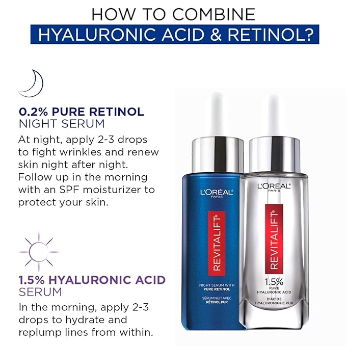 'L'Oreal Paris Revitalift Triple Power LZR Retinol Night Serum For Face, With 0.3% Pure Retinol, Moisturizes Skin and Eliminates Deep Wrinkles, For All Skin Types, 30ml