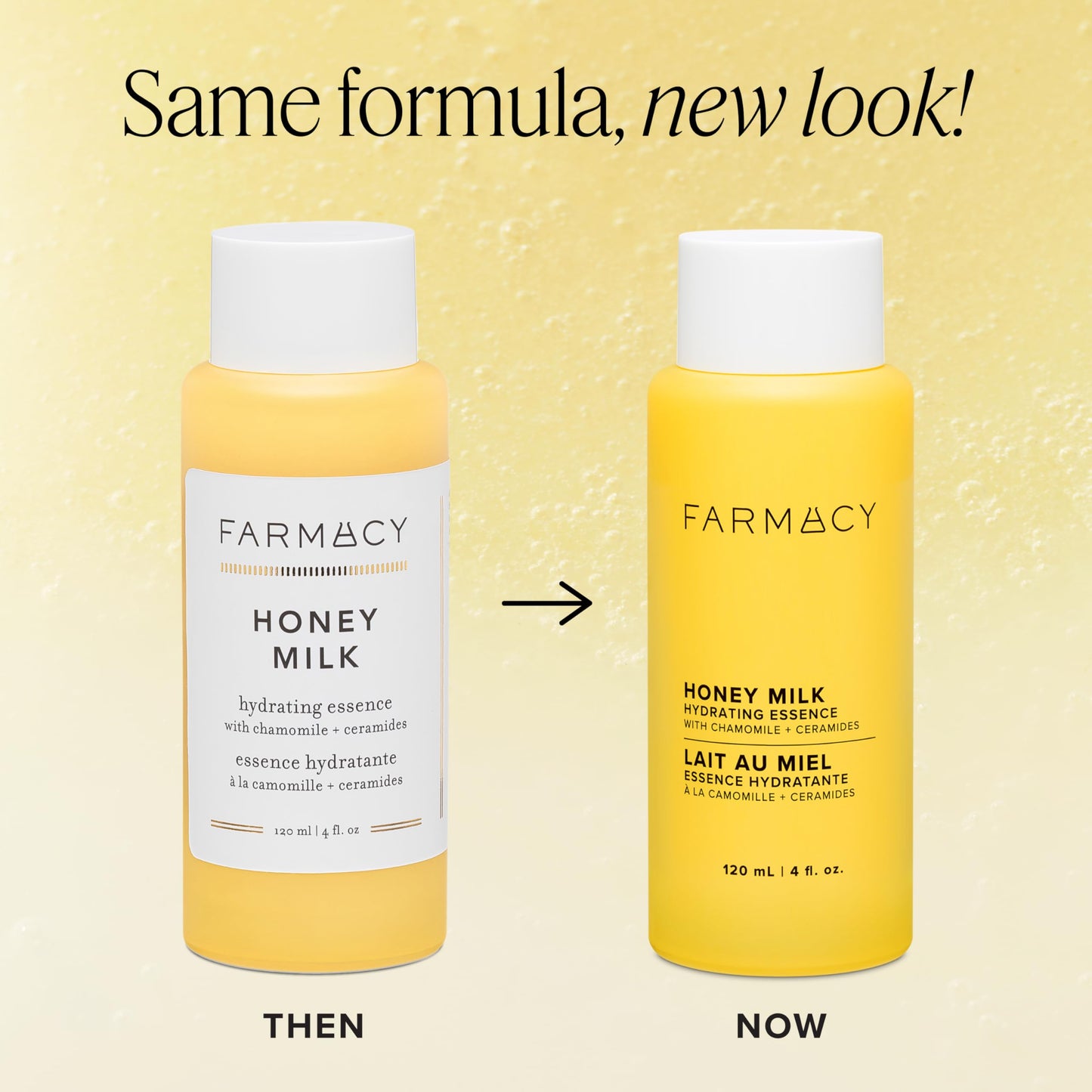 Farmacy Hydrating Essence - Hydrating Honey Milk Toner + Facial Essence to Soothe, Moisturize and Strengthen Skin Barrier - Preps Complexion for Skincare Products or Makeup Application (120ml)