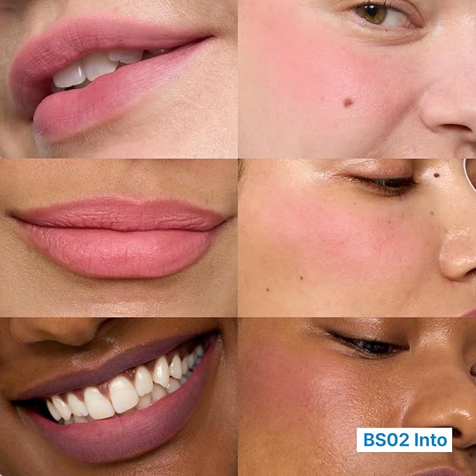 Blurry Pudding Pot + Keychain SET | Airbrushed Blush & Lip, Buildable Pigment, Long-lasting, Lightweight, Easy to Blend, Natural Soft Matte Finish Makeup β Into (Nude Pink) | 0.17 oz