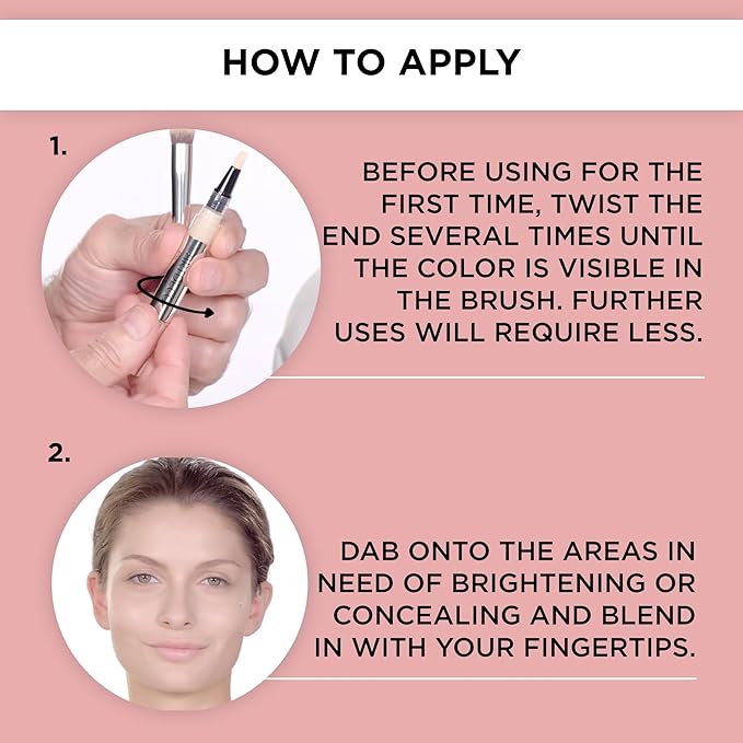 ARTDECO Perfect Teint Concealer - Ivory N°09 - Light-Reflecting Concealer with Brush Applicator - No Signs of Tiredness - Medium Coverage - Water-Resistant - Long Lasting - Makeup - 0.07 Fl Oz