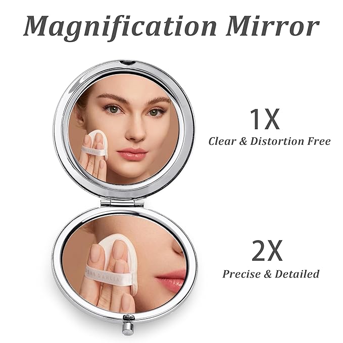 Personalized Gifts for Women Girls, Inspirational Compact Mirror, 2025 Graduation Gifts for Her, Unique Mothers Day Birthday Gift for Mom Wife Sister Daughter Niece Friend Granddaughter Grandma Aunt