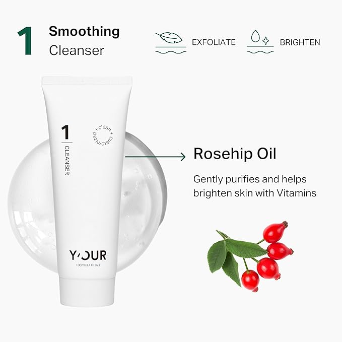 YβOUR Acne-Care Sets: Acne Treatment Duo, 3-Step Acne Set, Purify & Treat Acne Set, Bloom & Blur Acne Set, Adult Acne Set. 4-Step Purifying Acne System. Made in USA