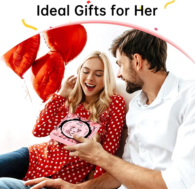 Benbilry Lighted Compact Travel Mirror with 3 Color Lights, 1X/3X Magnifying Ultra Slim Rechargeable Pocket Mirror for Purse, 2-Sided, Handheld, Folding, Portable, Black