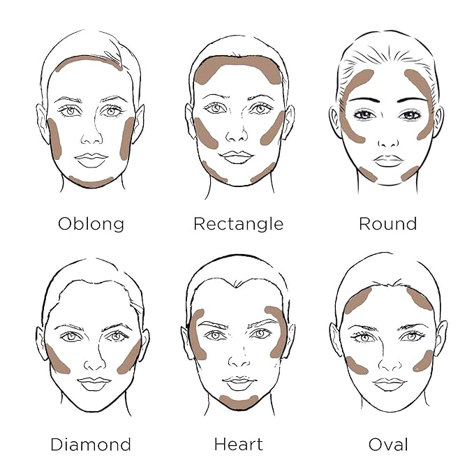 HALEYS Re-sculpt Smoothing Contour Powder (Medium) Lightweight, Non-Caking, Nourishing & Skin-Softening, Infused with Shea Butter & Chamomile Flower Water to Soothe Skin