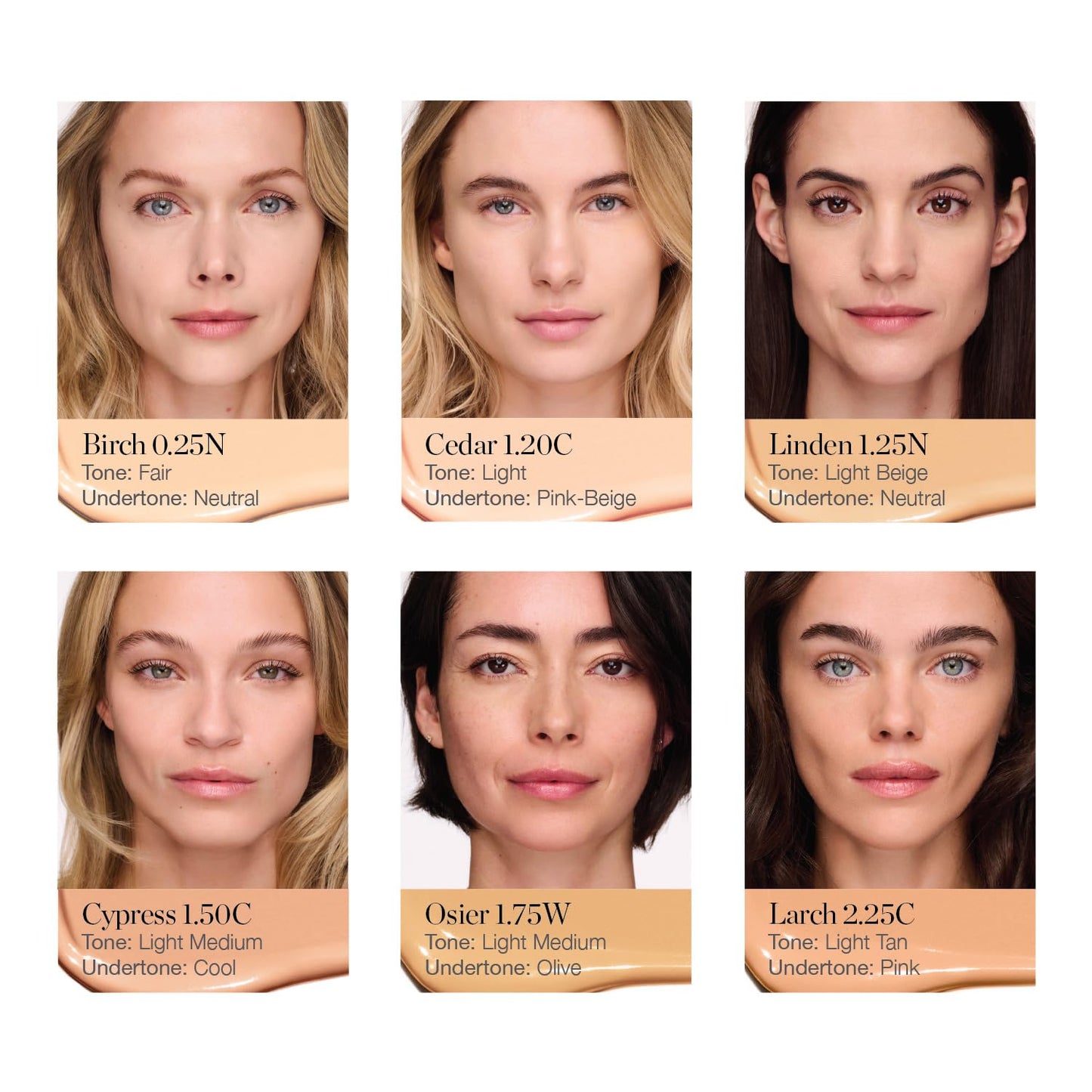 Ogee Complexion Perfecting Under Eye Concealer - Certified Organic Full Coverage Concealer - Buildable Coverage - LINDEN 1.25N - Light Beige (Neutral Undertones)
