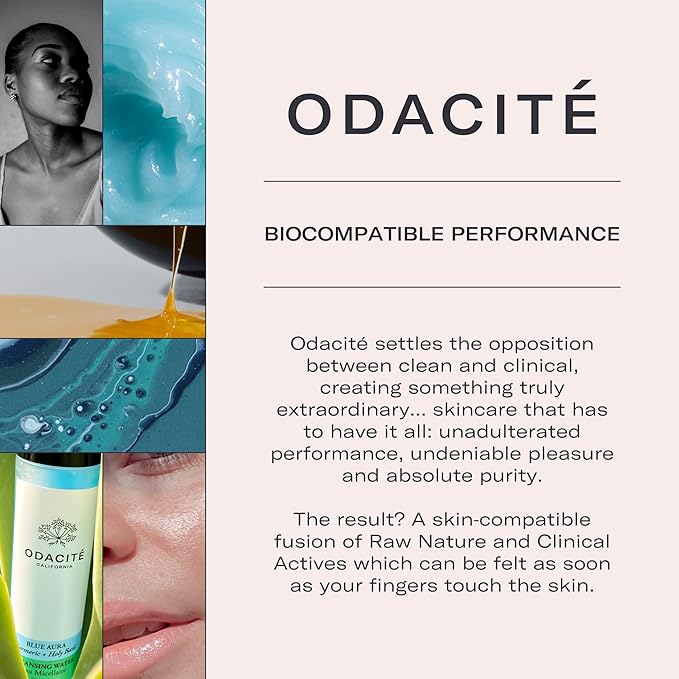 OdacitΓ© Acne Serum Concentrate for Face, Pore Cleanser Facial Oil for Combination Skin with Peach & Cypress - Purifying Anti-Aging Facial Serum for Balanced-Looking Complexion - 0.17 fl. oz