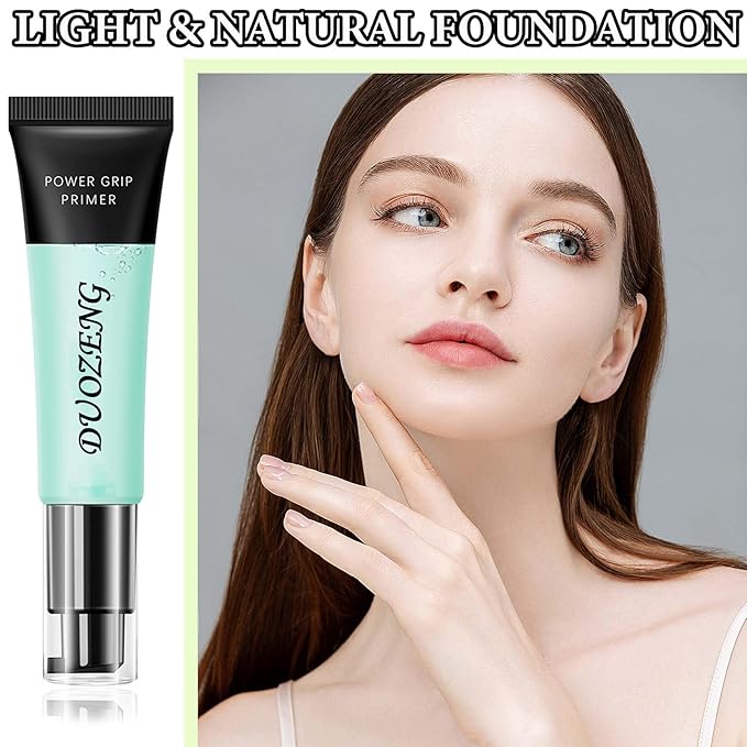 One Step Color Corrector,Natural Isolation Cream,Face Primer Makeup Moisturizer,Oil Control & Moisturizing Skin Tone Correcting Primer Concealer Foundation Set C