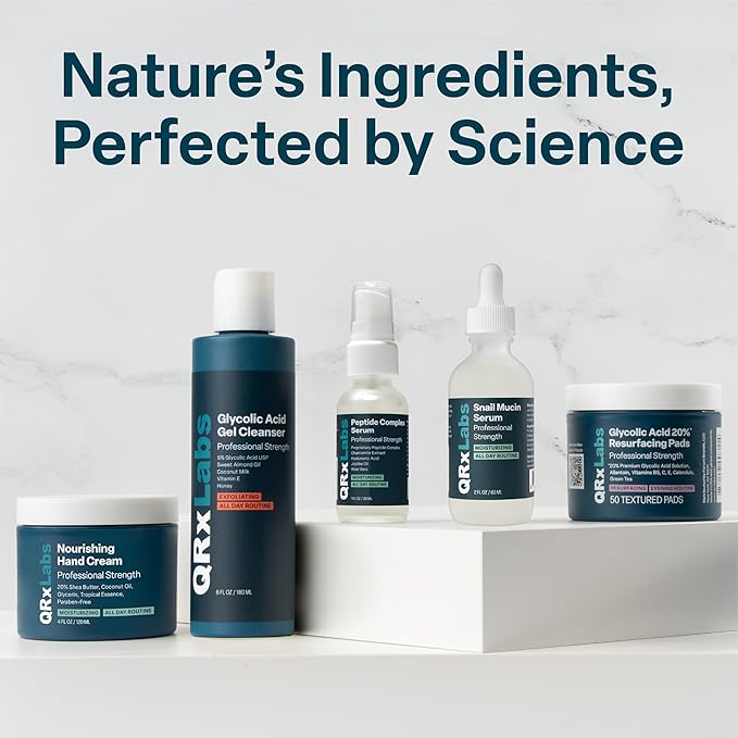 QRxLabs Plant-Based Squalane HA+ Moisturizing Cream with Hyaluronic Acid β Sugarcane-Derived Squalane Face & Body Moisturizer β 2 Fl Oz (60 mL)