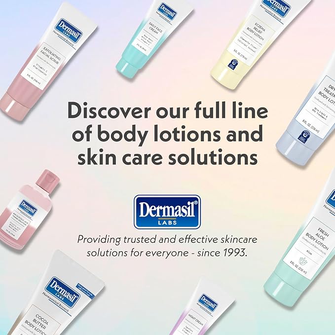 Dermasil Night Cream 3-Pack β Anti-Aging Face Moisturizer with Squalane, Hyaluronic Acid, Vitamin C, and Vitamin E, 2 Oz Ea