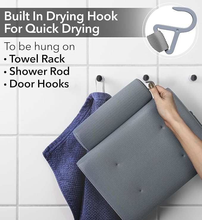Everlasting Comfort Luxury Bath Pillow - Head, Neck, Back Soft Cushion for Bathtub, Spa & Relaxation