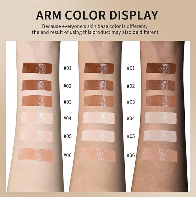 2 Pcs Foundation Stick Beauty Balm Serum Boosted Skin Tint Solid Tinted Moisturizing Serum Contour Stick Foundation for Women Natural Finish Makeup (#02, 0.63 OZ)