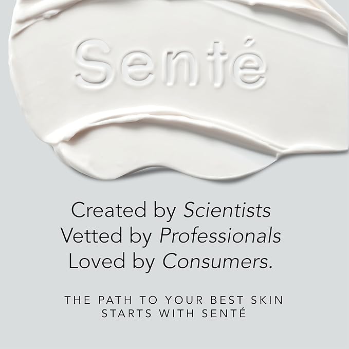 SentΓ© Dermal Repair Facial Cream | Nourishing for Rosacea & Sensitive Skin | Hydrate & Rejuvenate | with Patented HSA, Vitamin E & Green Tea Extract - 1.7 Fl Oz