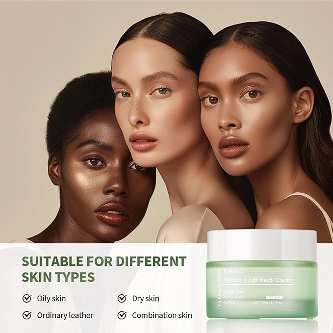 Tighten and Lift Neck Cream,Advanced Anti-aging Neck Cream,Even Skin Tone,Hydrate and Smooth Neck,Hydrating Neck Cream for Fine lines, Loose & Sagging Skin On Face,Neck