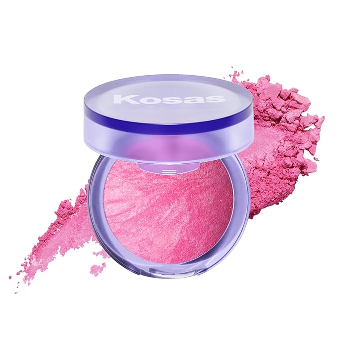 Kosas Blush is Life β Talc-Free Dimensional Blush Baked with Squalane & Hyaluronic Acid β Long Wear, Safe for Sensitive Skin - Butterflies