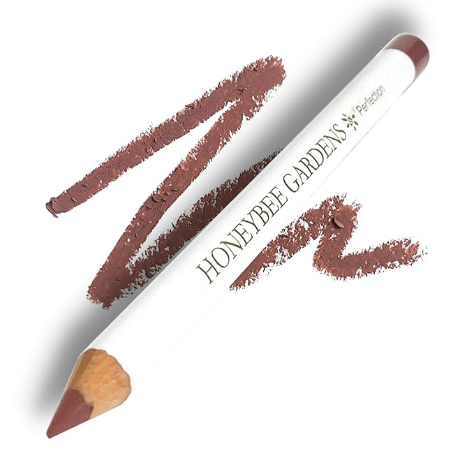 Honeybee Gardens Lip Liner + Lipstick Bundle, Paradise & Perfection