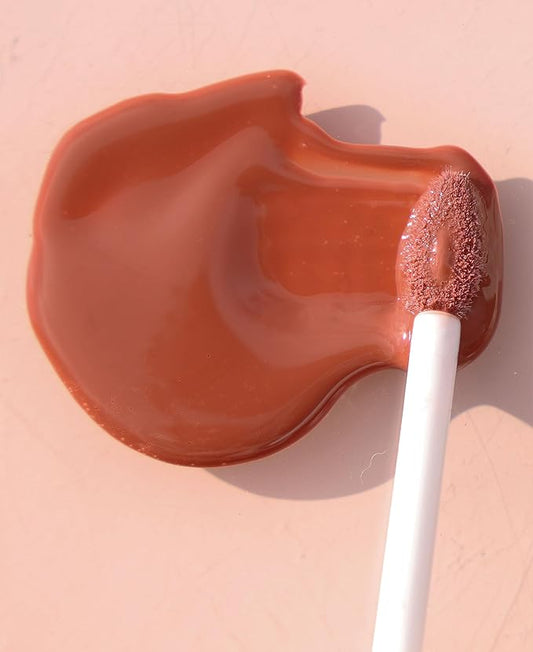 Wander Beauty Lip Retreat Oil - Tan Lines (Mauvey Nude) - 4-in-1 Tinted Oil + Moisturizing Gloss with Avocado, Vitamin E and Rosehip - Hydrating Care for Dry Lips - 0.33 fl oz