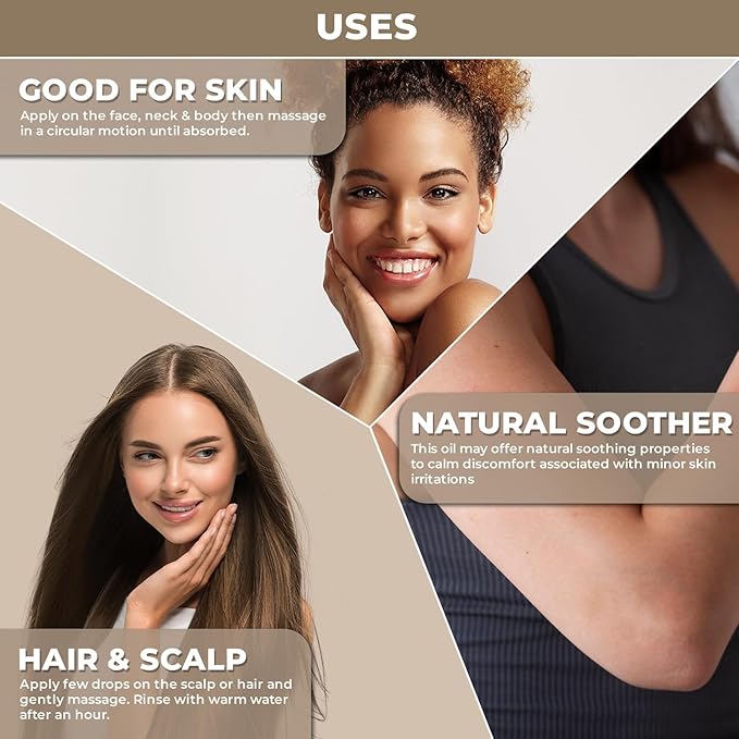 USDA Organic Moringa Oil - Cold-Pressed, Pure & Natural, Carrier Oil for Essential Oils Mixing, Skin, Hair, Face - Moringa Seed Oil - Aceite de Moringa Organico