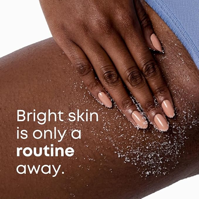 Bushbalm Dark Spot Exfoliating Scrub - Natural Body Scrub Exfoliant to Hydrated, Soften and Enhance Glow in Skin - Bermuda 236 ml