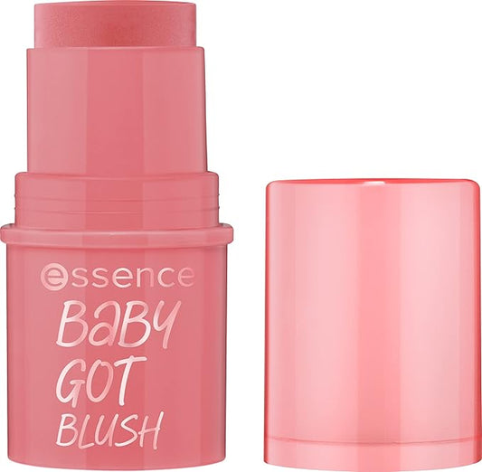 essence | Baby Got Blush (30 | RosΓ© All Day) | Easy to Apply & Blend Pigmented Cream Blush Stick | Vegan & Cruelty Free | Free From Gluten, Parabens, Alcohol, & Microplastic Particles