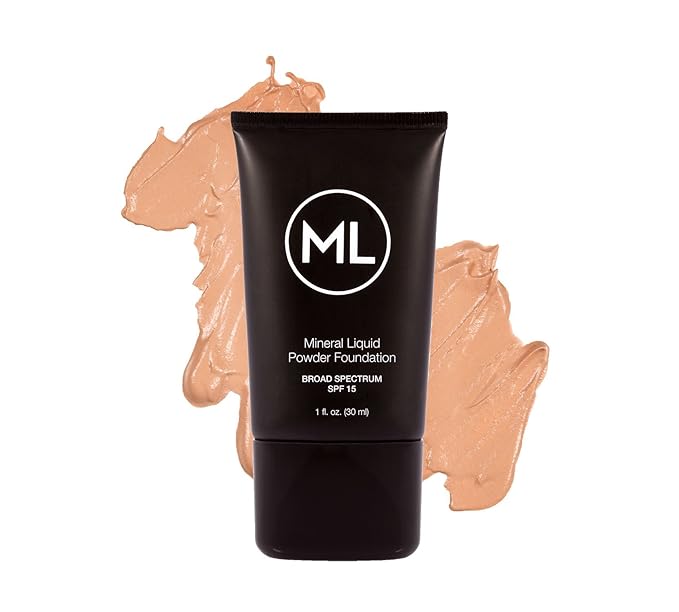 Mineral Liquid Powder Foundation ~Porcelain~