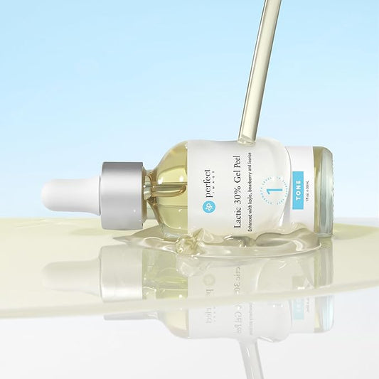 Lactic Gel Peel - Enhanced with Kojic, Bearberry, Licorice, and Botanicals (30% Strength)