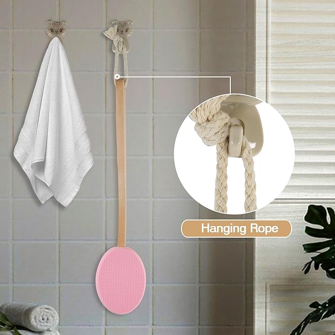 OWIIZI Lotion Applicator for Back, Curved Long Handle Back Tanning Applicator for Lotion, Sunscreen Skin Cream Medicine Lotion Applicators for Back Self Elderly for Men Women