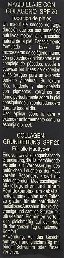 Longevity Collagen Foundation Spf 20 By GA-DE COSMETICS - 502 cool beige