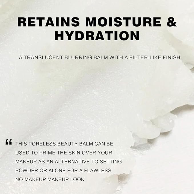 Blurring Balm Powder, Setting Translucent Foundation Primers, Oil Control Concealer Pressed Cream Waterproof Sweatproof Making Long Lasting Makeup Primer (#05 Red, 0.16 oz)