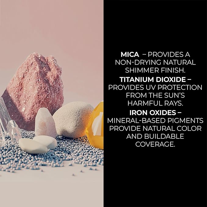 bellapierre Mineral Blush | Warm Dewy Complexion | Non-Toxic & Paraben Free | Hypoallergenic | Loose Powder - 0.3-Ounce β Desert Rose