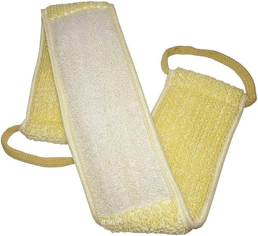 1 Pack Bath Loffa Lofa Luffa Loofa Loofah Premium (32"" x 4"" / 81 x 10 cm) Pouf Mesh Long for Back Handled Handle Exfoliating Shower Egyptian Body Luxurious