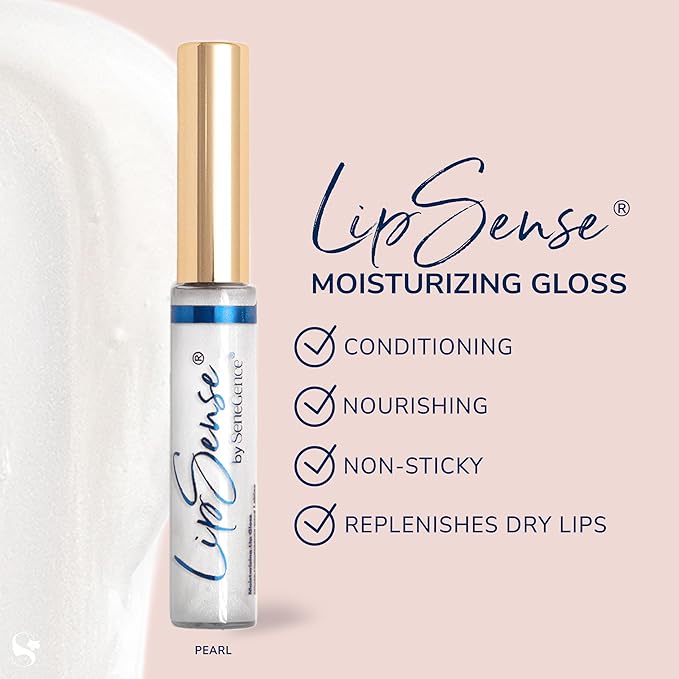 SeneGence LipSense Moisturizing Gloss β Hydrating, Long-Lasting Gloss with Shea Butter & Vitamin E, Vegan & Paraben-Free