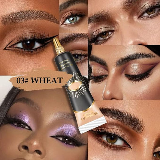 12ML Eyeshadow Primere Wheat Color,Eyeshadow Base Cream Base For Eyeshadow Concealer Eyeliner Cream Concealer Eye Base For Eyeshadow (03)