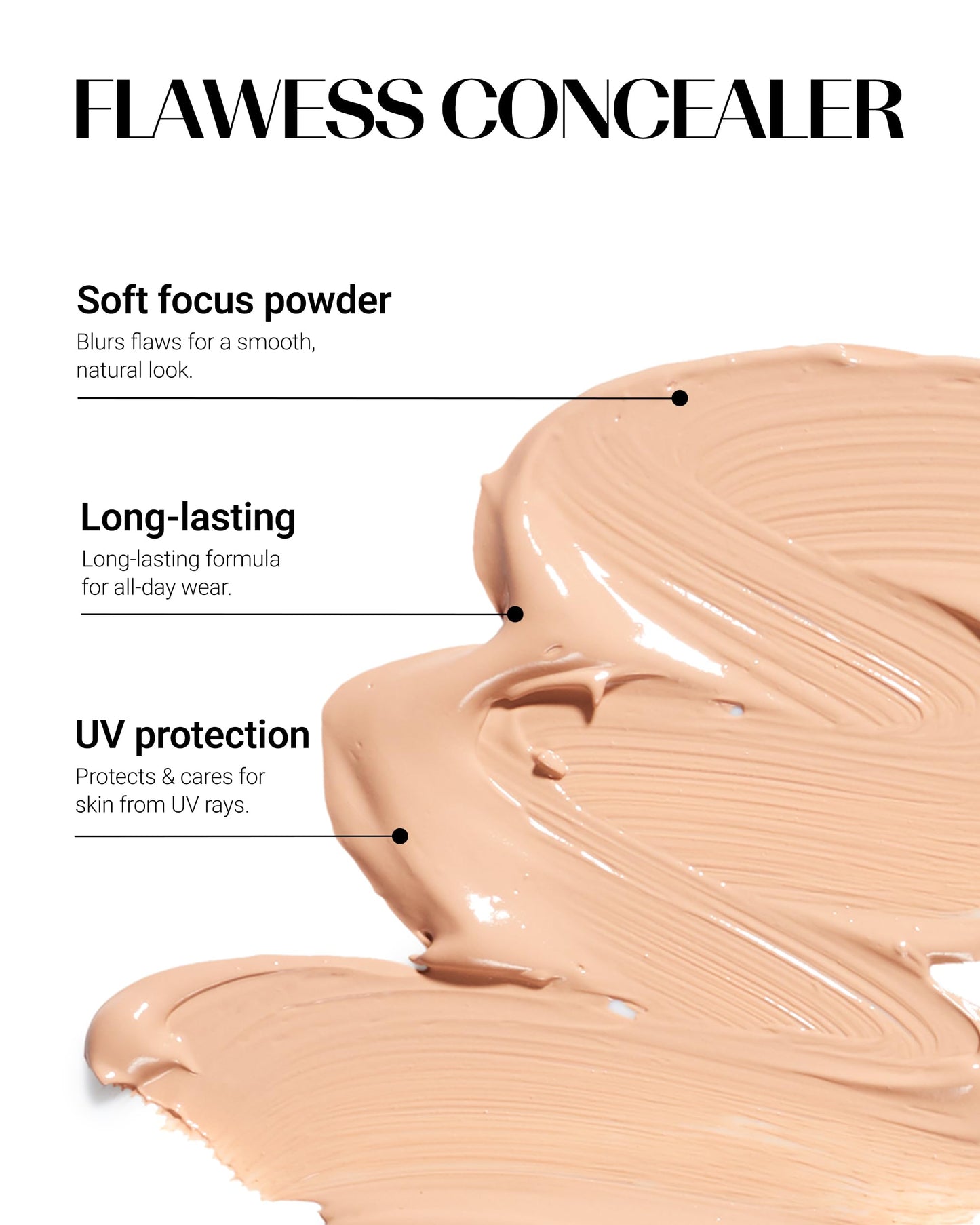 THESAEM Cover Perfection Tip Concealer - Radiant Highlighter, Corrects & Brightens, Discoloration & Dark Circles, Bright Pink, 0.2 fl.oz. (#Brightener)