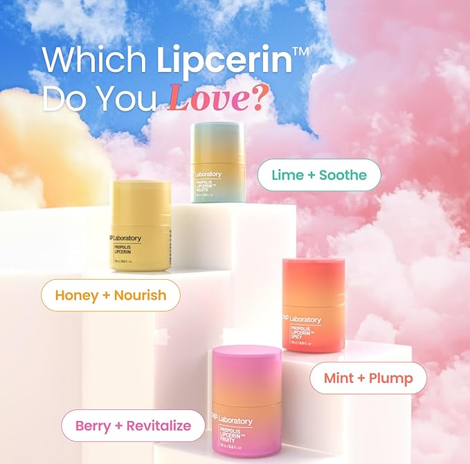 CNP Honey Lip Butter - Propolis Lipcerinβ’ 03 Lime, Hydrating Overnight Manuka Lip Balm & Mask, 12hrs Long-lasting Moisture, Gifts for Women, Korean Skin Care, 0.5 fl.oz.