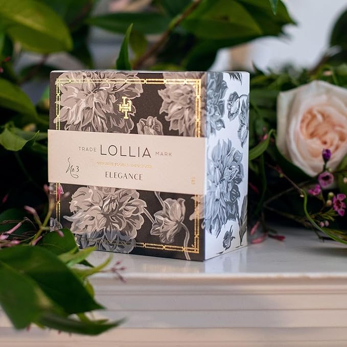 Lollia Elegance Body Butter, 5.5 oz. β White Amber & Mirabelle - Shea Butter & Cocoa Butter, Body Lotion for Women, Hydrating & Smooth Body Moisturizer