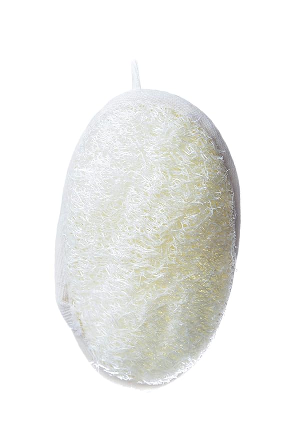 6 Pack Premium Bath Loofah Pads - 6 Inch, 100% Natural Exfoliating Shower Sponge Scrubber, Perfect for Men & Women Body Wash, Luxurious Luffa Loofah Body Scrubber