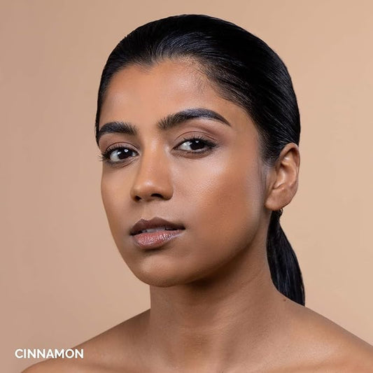 OFIR Skin Satin Medium Coverage Foundation | Lightweight Foundation Makeup with Vegan Formula | Blue Light Protection & Non-Creasing for Long-Lasting Wear | 1 FL OZ (Cinnamon - Medium Deep Cool)