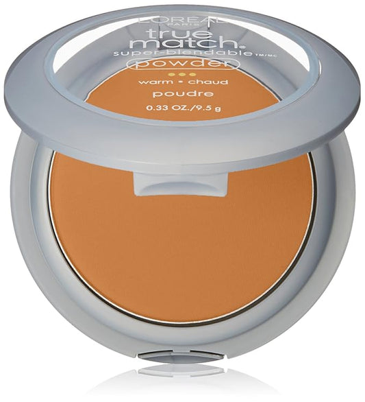 L'OrΓ©al Paris True Match Super-Blendable Powder, Creme Cafe, 0.33 oz.