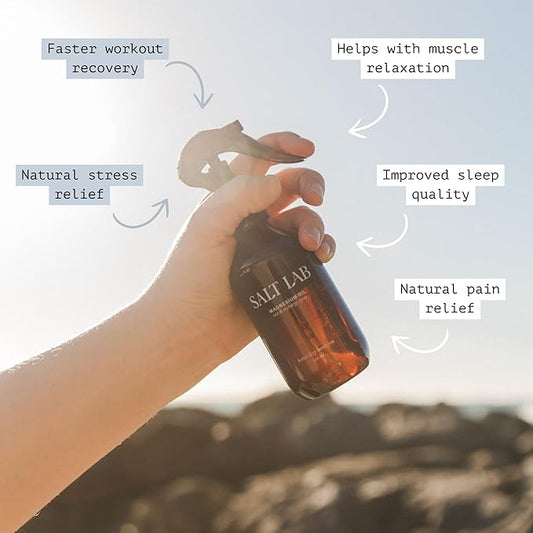 Magnesium Oil Spray, Travel Size Topical Magnesium Spray for Adults, Supports Relaxation & Restful Sleep, Lightweight, Easy to Apply & Quick Drying, Fragrance Free, 3.4 Fl Oz, 1 Pack