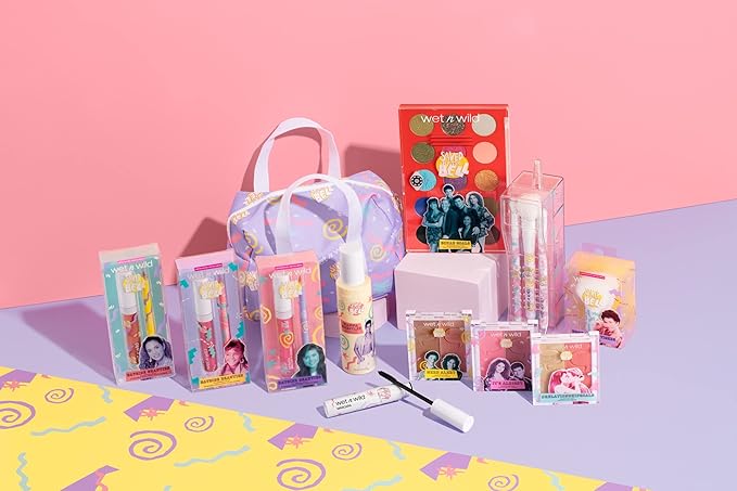 wet n wild Saved By The Bell Highlighter & Illuminator Duo, Radiant Shimmer Face Palette, Ultra-Reflective Micro-Pearls, Buildable Powder Formula, Cruelty-Free Makeup β Nerd Alert