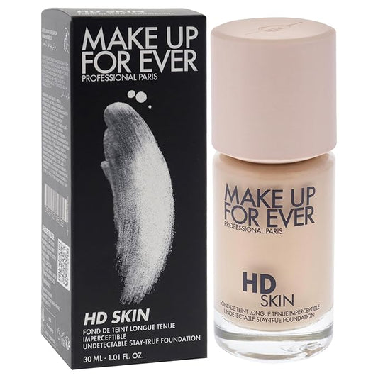 HD Skin Undetectable Stay-True Foundation - 1N14 Beige by Make Up For Ever for Women - 1.01 oz Foundation