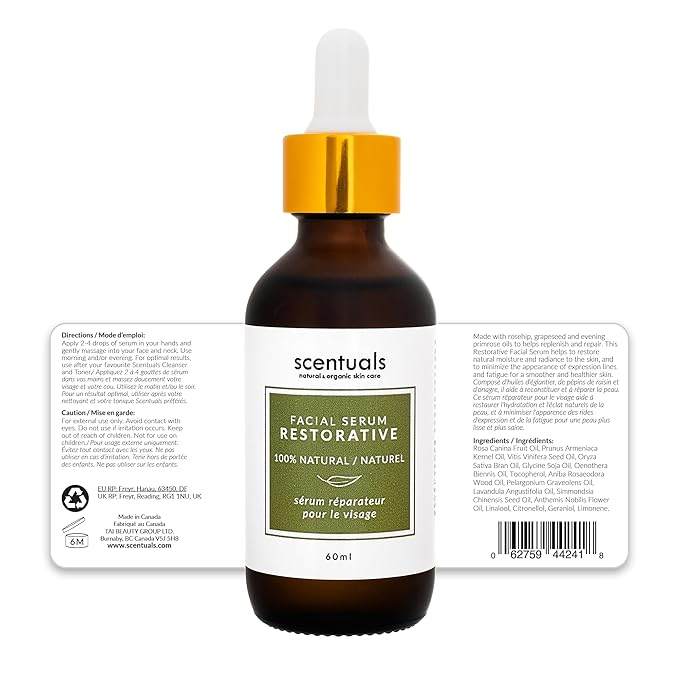 Restorative Facial Serum β Moisturizing & Revitalizing Face Serum. 60ml / 2 fl.oz