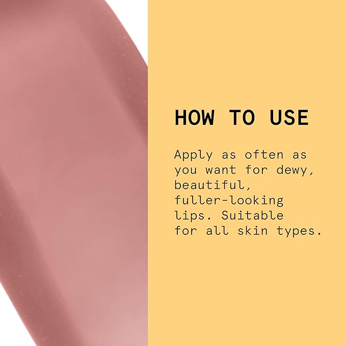 Beauty Pie Wondergloss Collagen Lip Oil + (Nude Nectar) β Hydrating, Plumping, Non-Sticky Gloss with Collagen AC Micro-Vectors & Cherry Oils