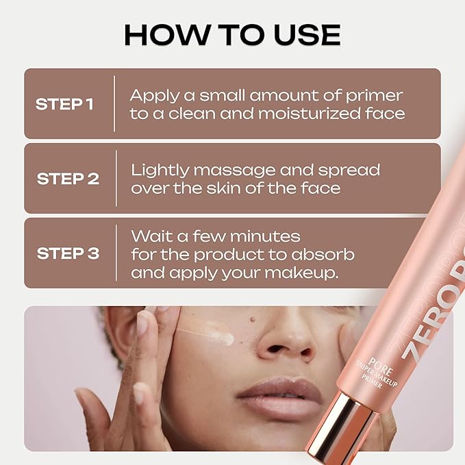 Natural Glow Vegan Primer β Long-Lasting, Waterproof, Pore-Minimizing Moisturizer