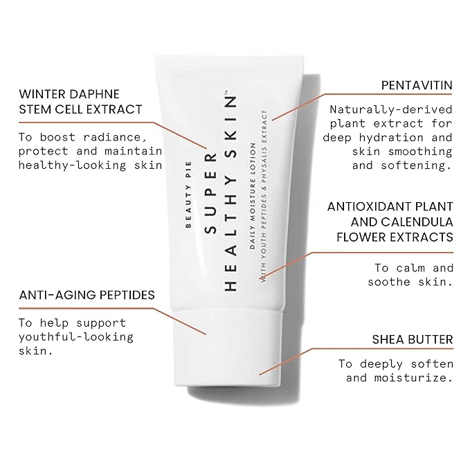Beauty Pie Super Healthy Skin Daily Moisture Lotion For Lightweight Smoothing, Softening & More Youthful-Looking Skin