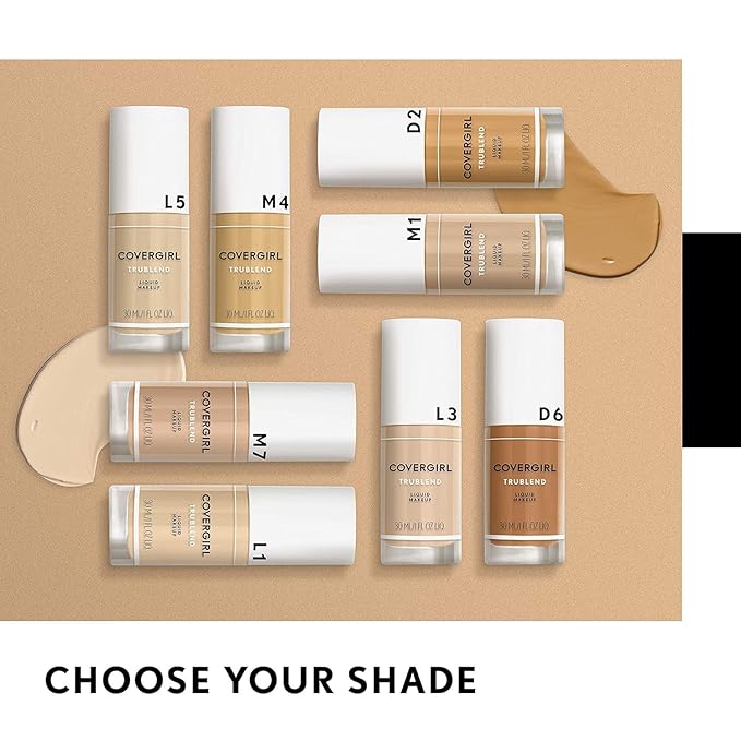 COVERGIRL Trublend Liquid Makeup Buff Beige L6 1 Fl Oz, 1.000-Fluid Ounce