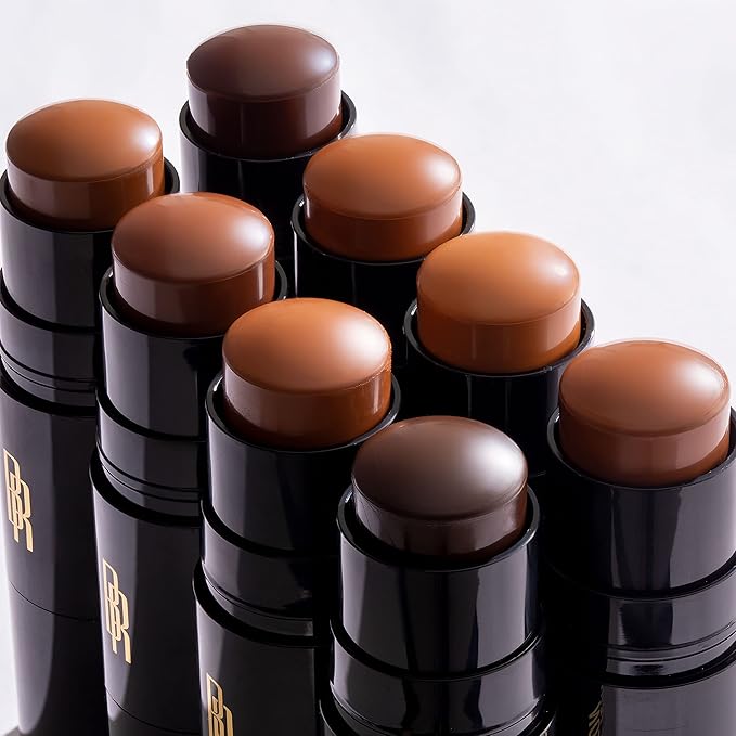 Black Radiance Color Perfect Foundation Stick with Soft Brush Applicator Duo β Buildable, Blendable Versatile Pigment-Rich Formula - Bronze Glow