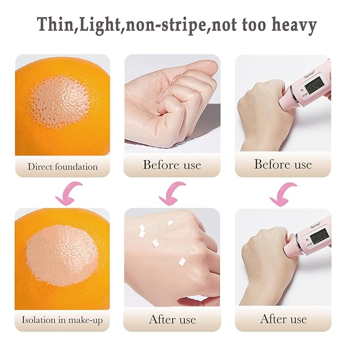 3 In 1 Makeup Primer for Face,SPF 50,Primer for Face Before Makeup,One Step Color Corrector,Sunscreen Makeup Primer,Isolation Cream,Skin Tone Even,Summer Oil Control Moisturizing Makeup Base